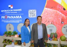 ProPanama was proud to have so many producers of exotics, melons, dragon fruit from the small South American country at Fruit Attraction for the first time. Damaris Pianetta, from ProPanama and producer Victor Caballero who is also the chairman of the Agricultural Production and development Cooperative of Panama. 